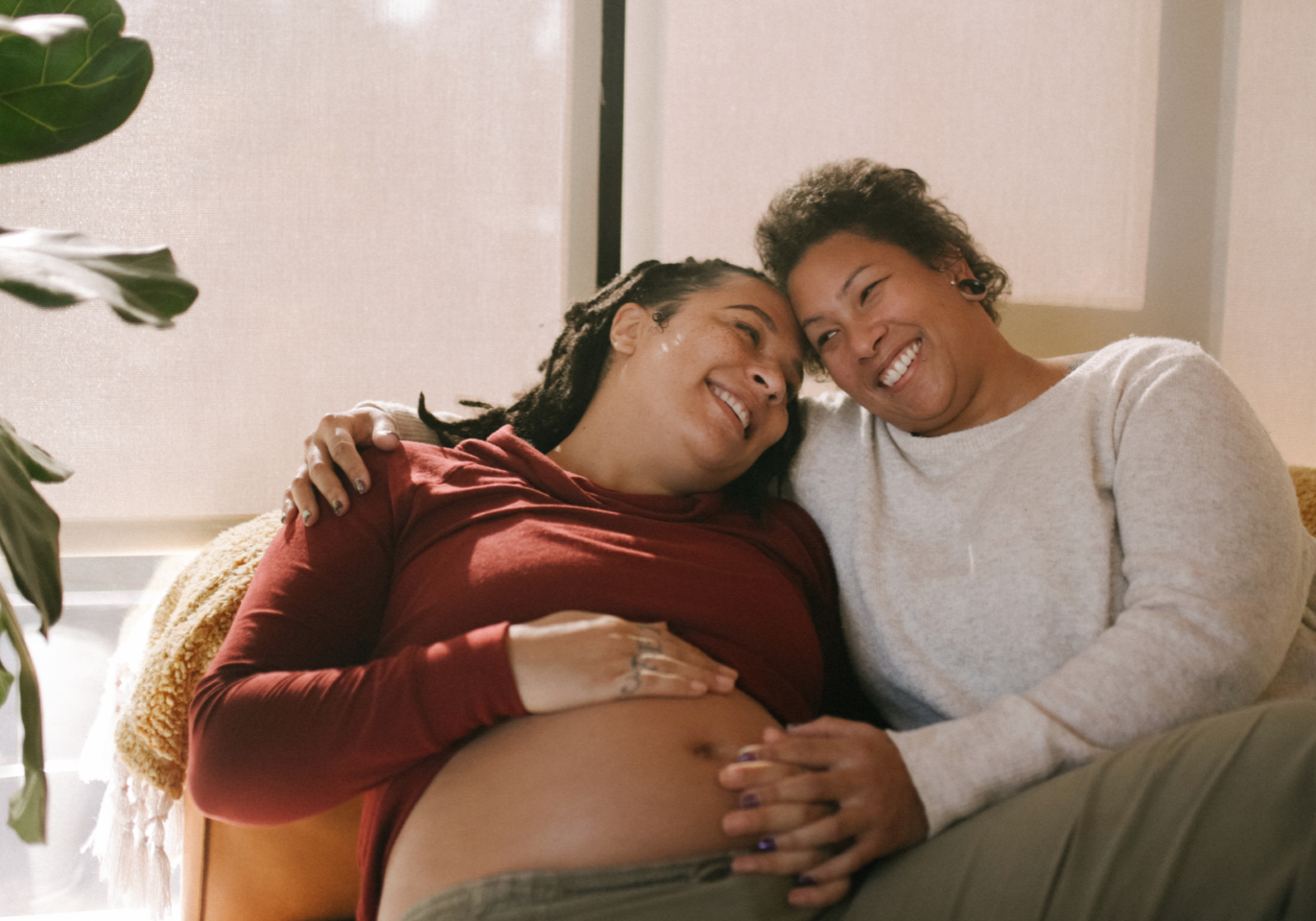 two moms pregnancy